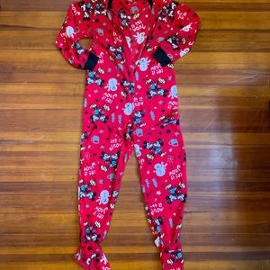 Disney Mickey & Minnie Let It Snow Onesie